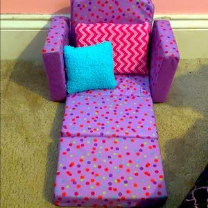 american girl doll bed that folds into a couch